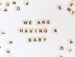 image we are having a baby scrabble Pachi